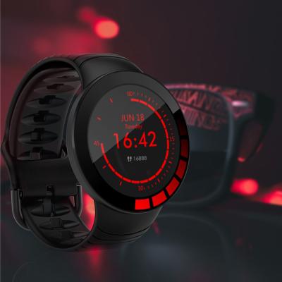 China New Full Circle E3 Touch Screen Heart Rate and Blood Pressure Monitoring BT Sports Waterproof Smart Watch for sale