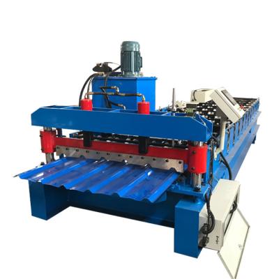 China 840/1050mm Aluminum Metal Roof Sheet Panel Roll Forming Machine for sale