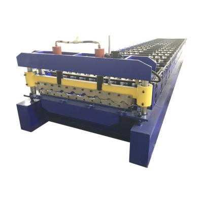 China 1000mm Automatic Steel Metal Roof Panel Roll Forming Machine for sale