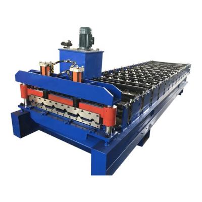 China 1000mm Automatic Roof Panels Tile Roll Forming Making Machine for sale