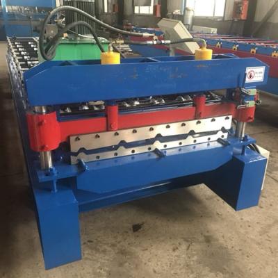 China Popular Used Factory BD Sri Lanka Metal Roofing Panel Porcelain Cold Roll Forming Machine for sale