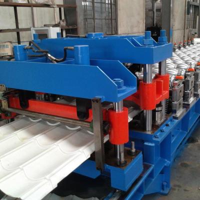 China Hot Selling Factory BD Aluminum Form Glazed Tile Building Cold Roll Forming Machine for sale