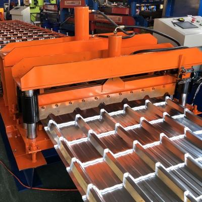 China Glazed Hotels 1000 Tile Roll Forming Machine For India Market for sale