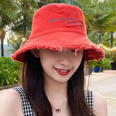 China Bucket hats XQL custom Sombreros de cubo chapeau de seau nylon Women summer beach bucket hat versatile sun hat bucket hat for sale