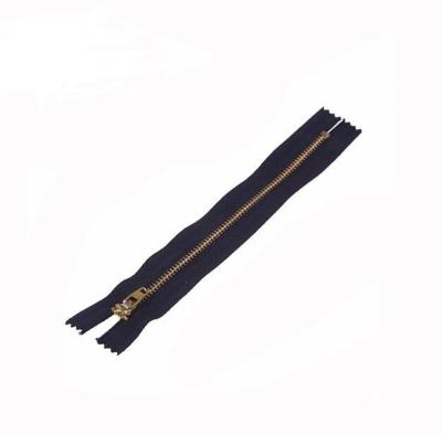 China YG Slider DAWEI No.3 End No.4 And No.5 End YG Slider Jeans Brand Brass Zipper for sale