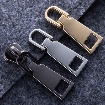 China Nickel Free Removable Metal Zipper Head, Repair Zipper Head, Zipper Buckle DIY Head Sewing Accessories for sale