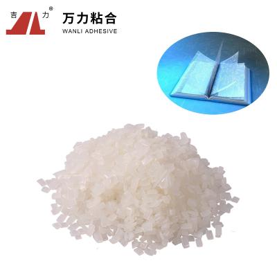 China Transparenter heißer Schmelzbuchbindungs-Kleber, flockige EVA Based Hot Melt Adhesive EVA-C-23 zu verkaufen