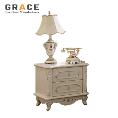 China Z906 Solid Wood New Design Luxury Hotel Wooden Bedside Table for sale