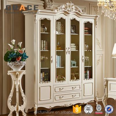 China PANEL Antique Wine Cabinet Display Wood Shelf for sale