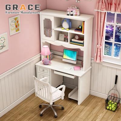 China 2020 New Product Modern Children Study Table Computer Desk Dressing Table With Shelf for sale