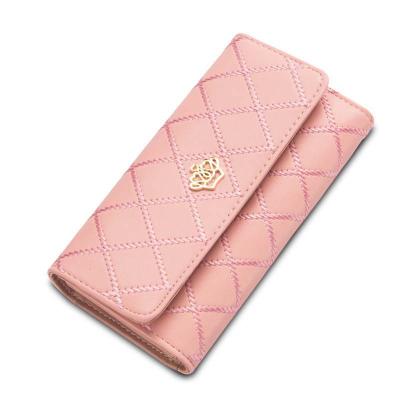 China Waterproof wallet bag 2021 women's long wallet women's new for sale