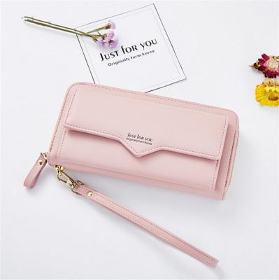 China Selling new fashion simple product waterproof design super nice warm small and exquisite elegant ladies wallet for sale