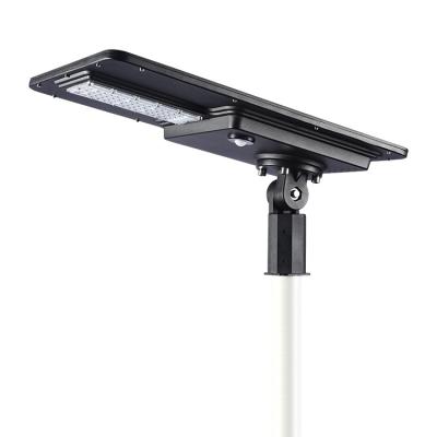 China ROAD 2880LM Black And Gray Color LED Street Light Solar Power Led Street Light for sale