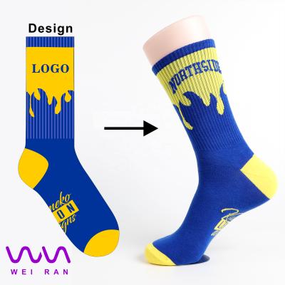 China Custom Fashion Crew Socks QUICK DRY Best Selling Popular Women Men Socks for sale