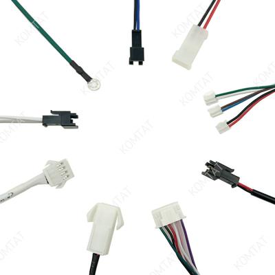 China Electronic/Electronic OEM ODM Custiomized Led Light Connector Factory Price High Quality JST SM 2P/3P/4P/5P 2.50mm Pitch Male To Female Terminal Wire Harness for sale