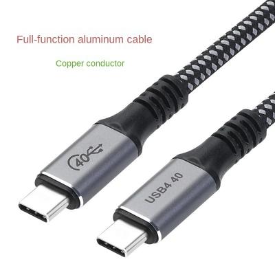 China Strong Magnetic;Fast Charging Speed 20v 5a 100W Transmission Thunderbolt USB4.0 Durable Nylon Braiding USB C 40gbps Cable USBC Cable Type-c Data Cables for Macbook for sale