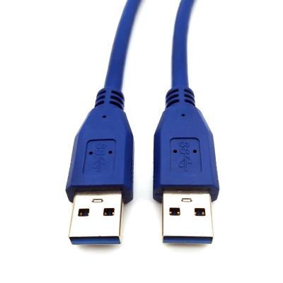 China Data Tansmission USB 3.0 Type A Male To Type 0.5m 1m 2m 3m 5m A Male Extension Cable USB Data Cable Extender Computer Accessories USB Cable for sale