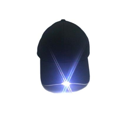 China breathable & High quality waterproof blank baseball cap with built-in led light for sale