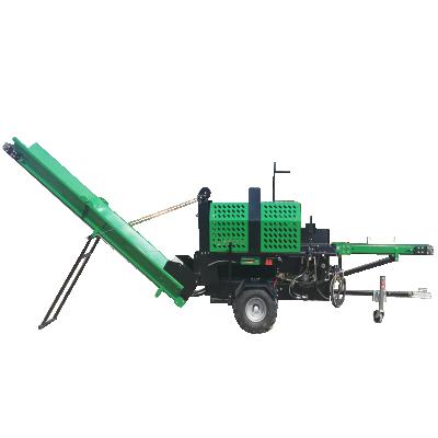 China Automatic Wood Trusses Splitter With Saw And Truck Loading for sale