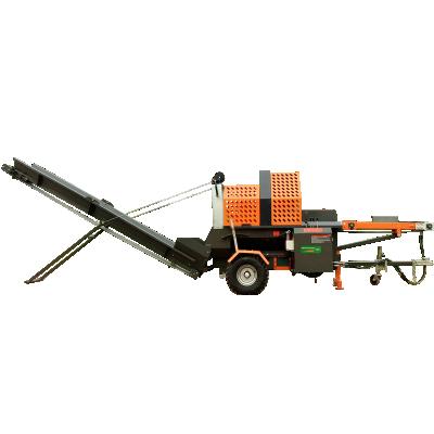 China Farms Firewood Processor With Gravity Undrained Lubricant Hydraulic Control Saw for sale