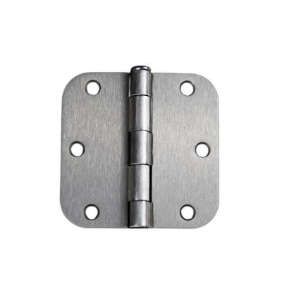 China Modern Professional 3.5 Inch High Quality Iron Butt Hinge Exterior Steel Door Hinges For Glass for sale