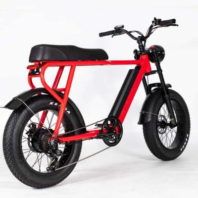 China 6 Speed ​​Electric Bicycle Aluminum Alloy High Speed ​​Fat Bike Electric Adult Wheel for sale