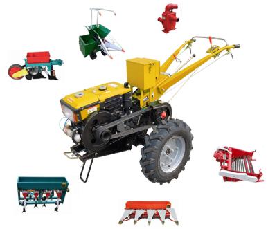 China High Quality Farms 8-18HP China Walking Tractor /8Hp Walking Tractor /Walking Tractor Implements for sale