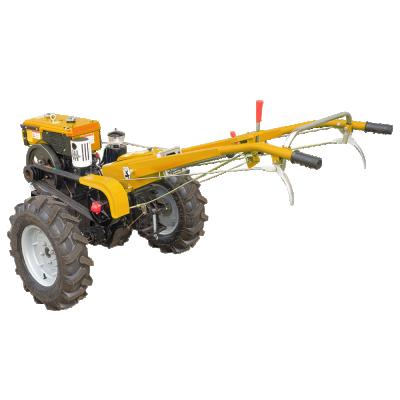 China Raises More Professional Walking Tractor Attachments Power Tiller For Agriculture 2 Wheeled Walking Tractor for sale