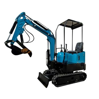 China Factory Smallest Mini Excavator Hydraulic Excavator Price 1 Ton Garden Excavator for sale