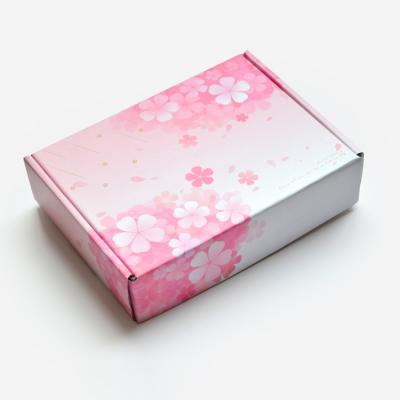 China Recyclable Mailing Mailer Gift Box Cards Sustainable Paper Clothing Shoe Packaging Boxes for sale