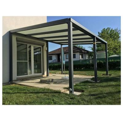 China Gazebo Anti-UV Garden Roof Terrace Germany Aluminum Pergola For Terrassendach Aluminum for sale