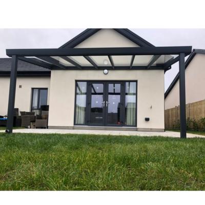 China European Roof Pergola Wholesale Price Aluminum Pergola Easily Assembled Outdoor Carport for sale