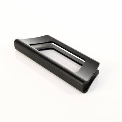 China Simple design in the Netherlands aluminum door handle various larger color stock size for 10mm tempered glass sliding wall for sale