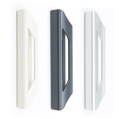 China Modern Aluminum Handle Glass Doorgrip For 10mm Tempered Glass Sliding Wall for sale