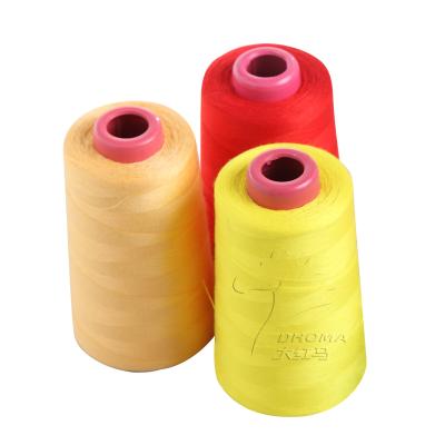 China Embroidery Polyester Sewing Thread Kg 40/2 Strong 100% Spun Polyester Yarns For Sewing for sale