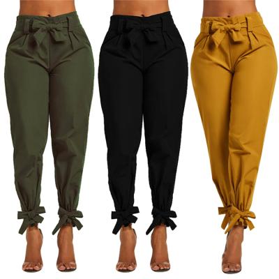 China Plus Size Autumn Women Long Pants 2021 New Anti-pilling Office Casual High Waist Ladies Trousers for sale