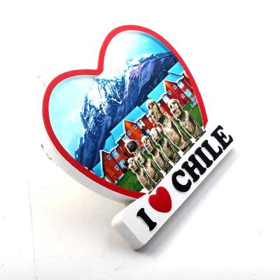 China Custom Fashion Poly Souvenir Fridge Magnet 3D Resin Fridge Magnet Sticker for sale