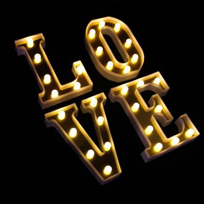 China Newest (Accept Customeizd) Outdoor Large Led Letters Sign Marquee Light Up Giant Love Bulb Letters For Decoration for sale