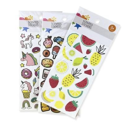 China Eco-friendly Custom Hot Selling Fragrance Perfume Cardboard Paper Sticker for sale