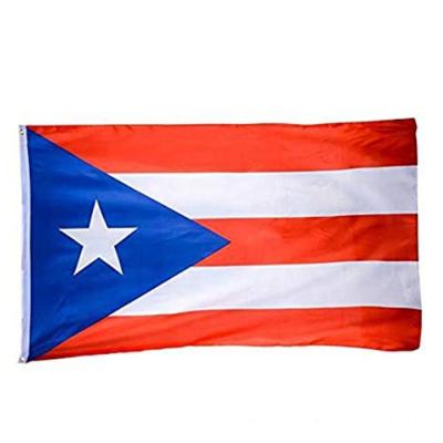 China Wholesale Cheap VOLANTE Running Polyester Printing 90x150cm 3x5 Puerto Rico Flag for sale