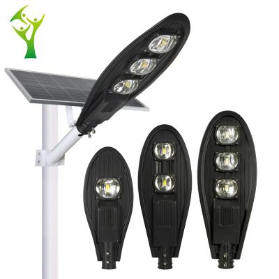 China ROAD Track Road Heavy Duty Outdoor Light 50w 100w 150w 200w All In One Solar LED Street Light for sale