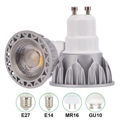 China Dim mode modern E27 E14 G5.3 gu10 lamp for heating led mini spot light circle 90 lighting spotlights for sale