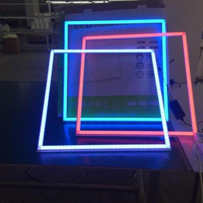 China Modern RGB China Factory Suspended Ceiling 24W 60X60 Frame Style LED Panel Light For Home for sale