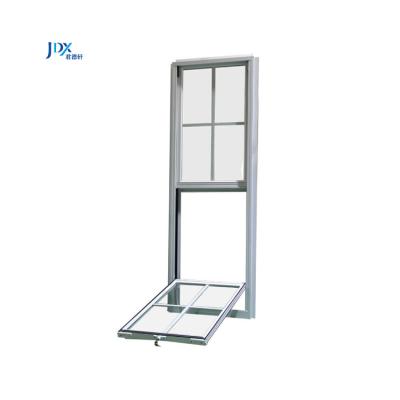 China Sliding Commercial Powder Coating Hung Window Price Philippines Single Single Aluminum Hung Aluminum Windows For Villa for sale