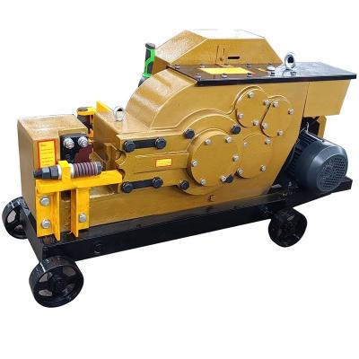 China Rebar Machinery Repair Shops Iron Bar Cutter Angle Steel Bar Cutting Machine GQ50 Heavy Type Electric Round Steel Bar Cutting Machine for sale