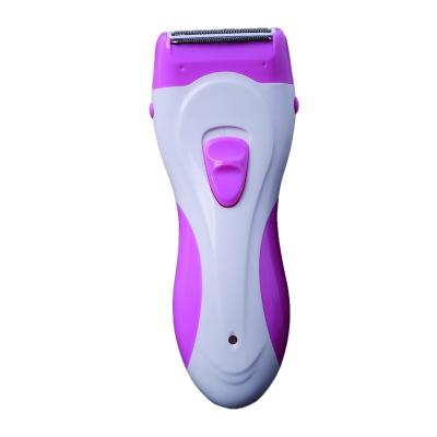 China 2021 Hot Selling Hotel Battery Fast Delivery Women's Armpit Body Shaving Hair Removal Trimmer Lady Electric Shaver for sale