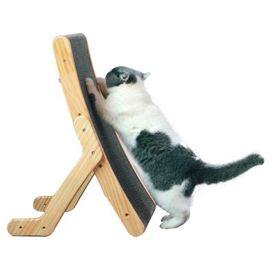 China Viable Original Factory Five Kinds Of Shapes Exercise Spine Durable Soft Shape Cat Scratcher Cardboard for sale