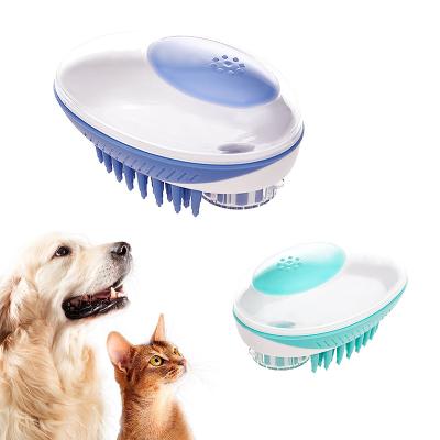 China Exquisite Different Colors Manufacturer Brush Pet Cleaning Brush Clean Comb Viable Pet Hair Massager Pet Grooming Products for sale