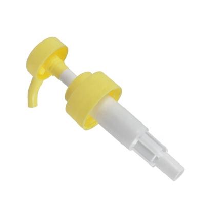 China Non Spill Plastic Lotion Pump 28-410 38-410 Yellow Lotion Pump 28-410 38-410 Dispenser 410 Dispenser Pump for sale