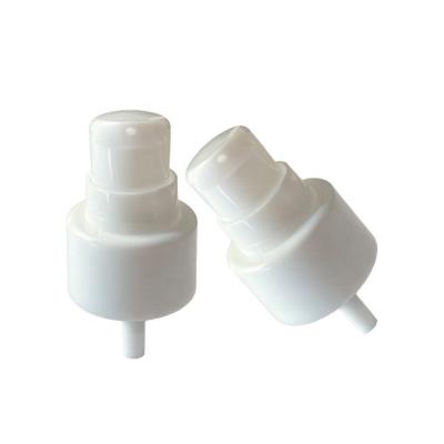 China Non Spill 20mm Plastic Pump 20-410 Half Cover PP Body Eye Lotion Cover Cream Cream Pump for sale